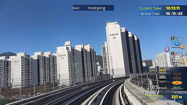 Korean Rail Driving Tour-LRT Uijeongbu