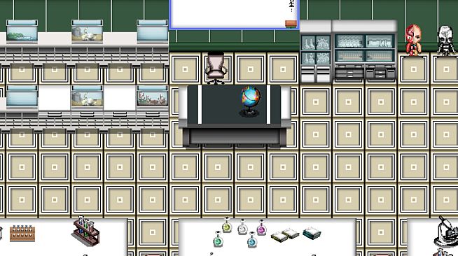 RPG Maker MZ - Specialized Classroom Tiles