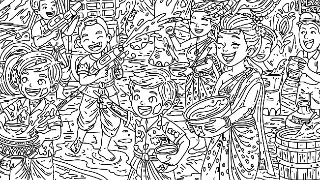 100 Songkran Cats