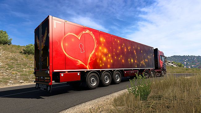 Euro Truck Simulator 2 - Valentine's Paint Jobs Pack