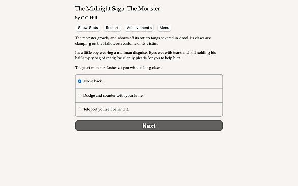 Midnight Saga: The Monster