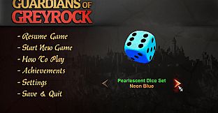 Guardians of Greyrock - Dice Pack: Pearlescent Set