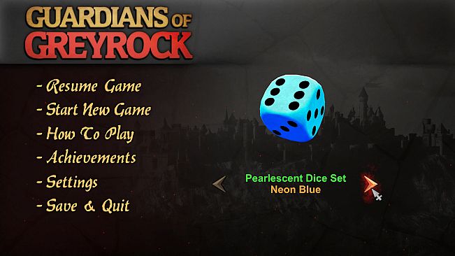 Guardians of Greyrock - Dice Pack: Pearlescent Set