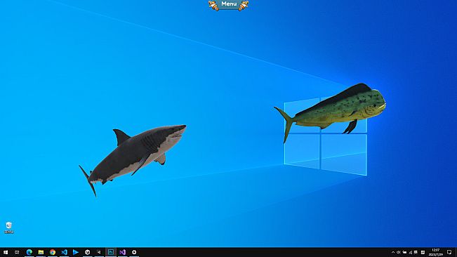 Fish on the desktop