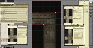 Fantasy Grounds - Pathfinder RPG - GameMastery Map Pack: Dungeon Corridors