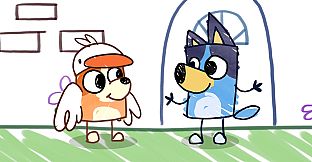 Bluey's Quest for the Gold Pen