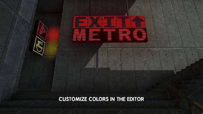 GameGuru MAX Modern Day Asset Pack - Neon Nights