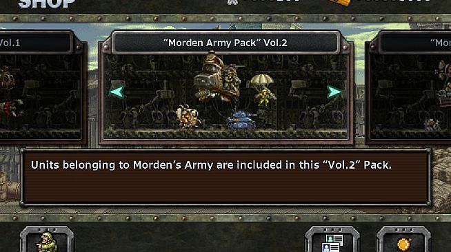 METAL SLUG DEFENSE - “Morden Army Pack” Vol.2
