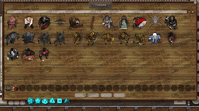 Fantasy Grounds - Darkwoulfe's Token Pack Volume 13