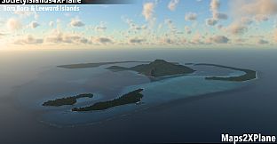 X-Plane 12 Add-on: Aerosoft - Society Islands XP - Bora Bora & Leeward Islands