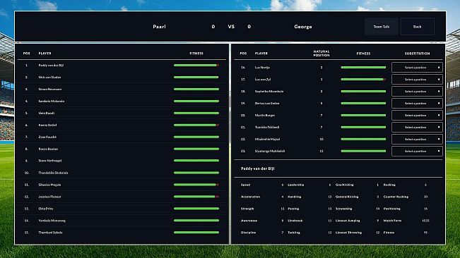 Rugby Career Manager