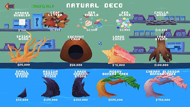 Fishlets - Natural Decor Pack