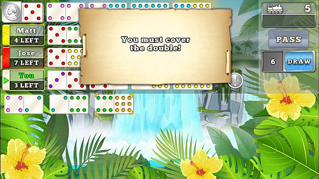 Mexican Train Dominoes Gold