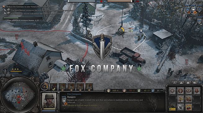 Company of Heroes 2 - Ardennes Assault: Fox Company Rangers