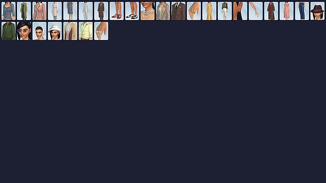 The Sims 4 Silver Screen Style Kit