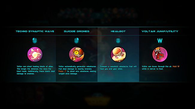 Voltar the Omniscient - Awesomenauts Character