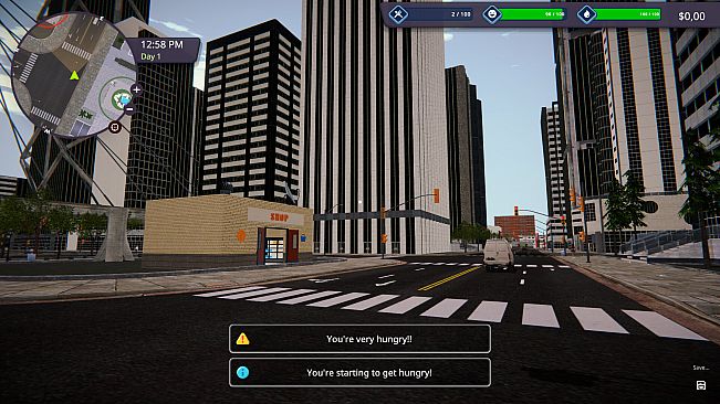 Homeless Life Simulator