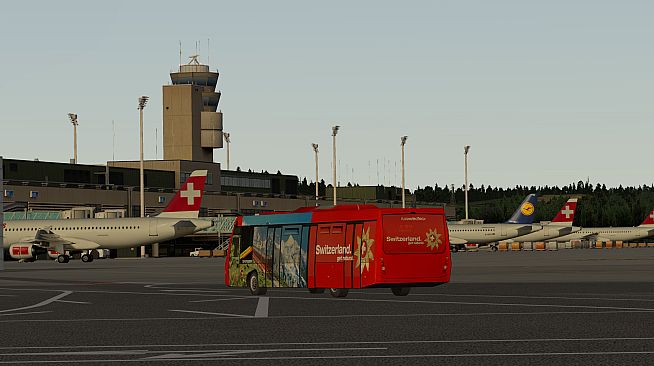 X-Plane 11 - Add-on: Aerosoft - Airport Zurich V2