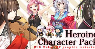 RPG Maker MV - Heroine Character Pack 4