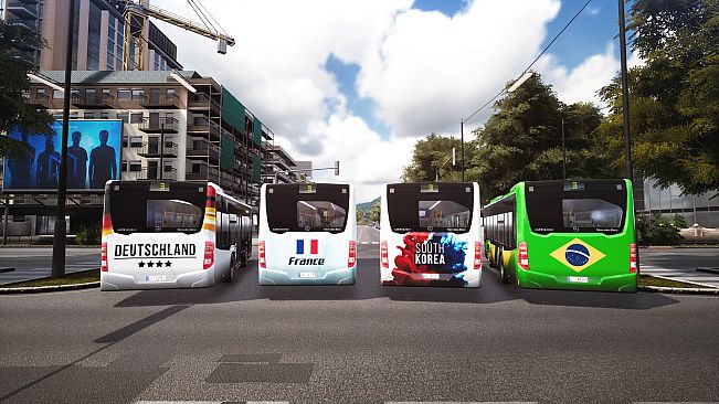 Bus Simulator 18 - Country Skin & Decal Pack