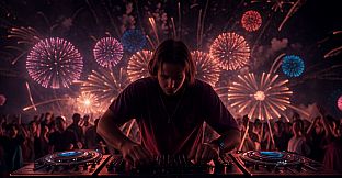 AI-VJ - New Year Visuals