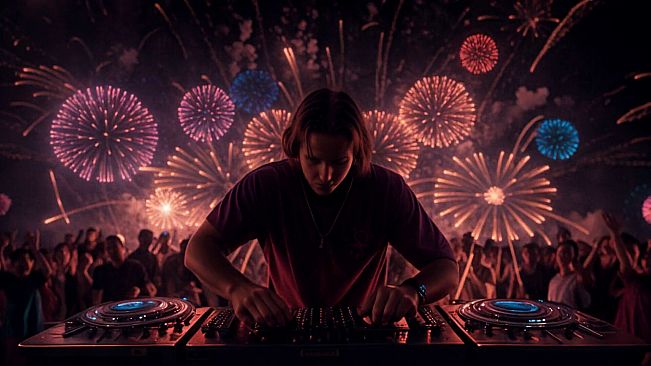 AI-VJ - New Year Visuals