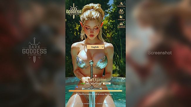 Dark Goddess of Destruction: Idle