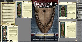 Fantasy Grounds - Pathfinder RPG - Map Pack: Armada