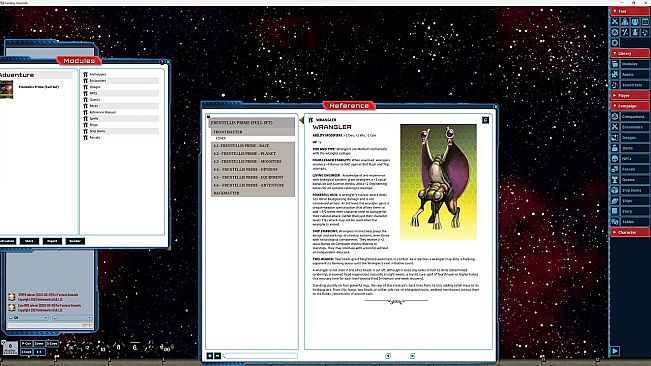 Fantasy Grounds - Star System Set: Frentellis Prime (FULL SET)