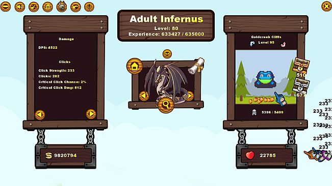 Creature Clicker - Fire Halloween Costume