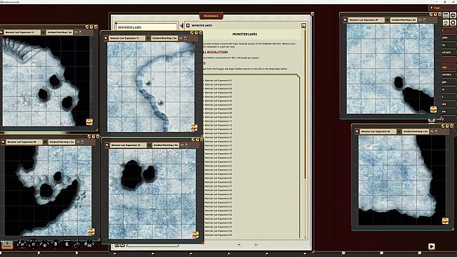 Fantasy Grounds - Pathfinder RPG - Pathfinder Flip-Tiles - Monster Lairs