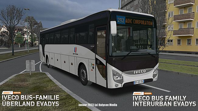 OMSI 2 Add-on IVECO Bus-Familie Überland Evadys