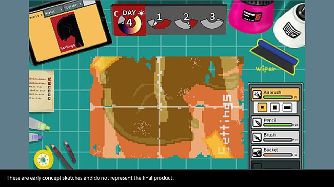 Restora: A Poster Restoration Game