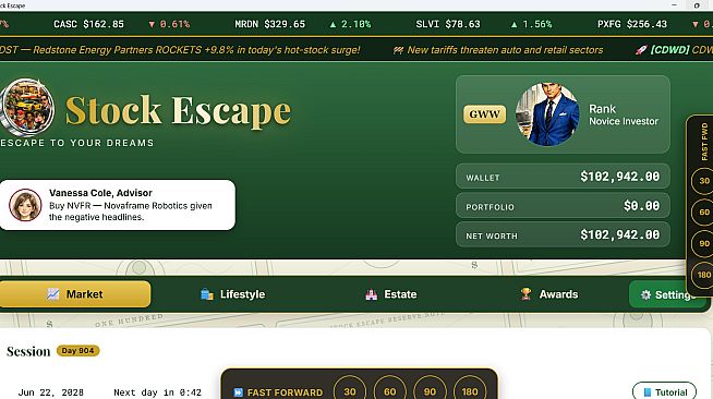 Stock Escape