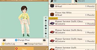 Frontier Summer Clothes Set - WorldNeverland - Daily Life in the Elnea Kingdom - Another Life Adventure