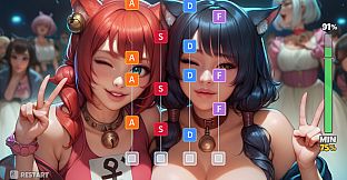 Catgirls Rhythm Game