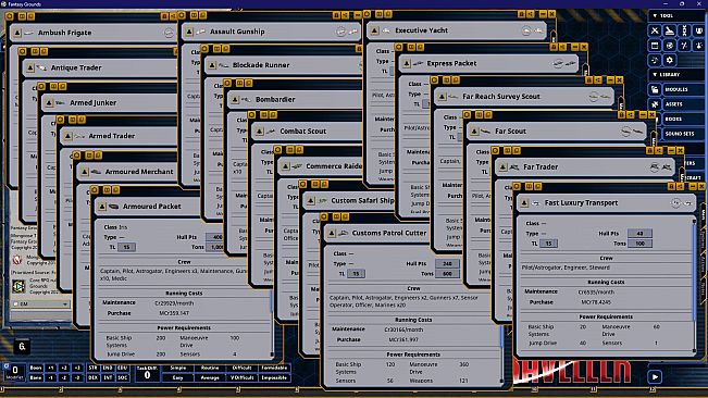 Fantasy Grounds - Traveller - Adventure Class Ships