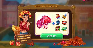 Cafe Dash: Cooking, Diner Game - Autumn Festival Set
