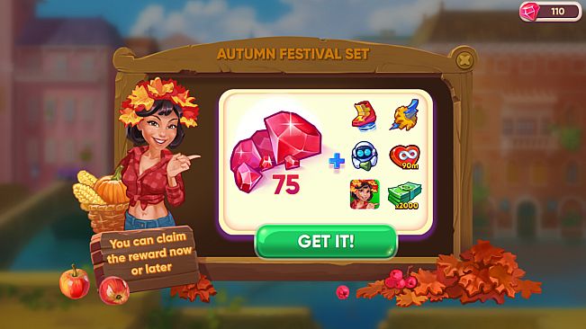Cafe Dash: Cooking, Diner Game - Autumn Festival Set