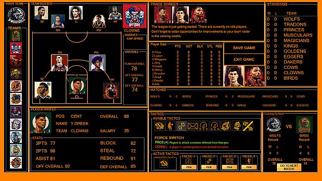 NFBL-NATIONAL FANTASY BASKETBALL LEAGUE