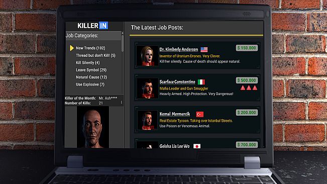 Hired - Assassin Simulator