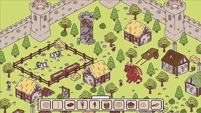 Hidden Doodles: Medieval Town
