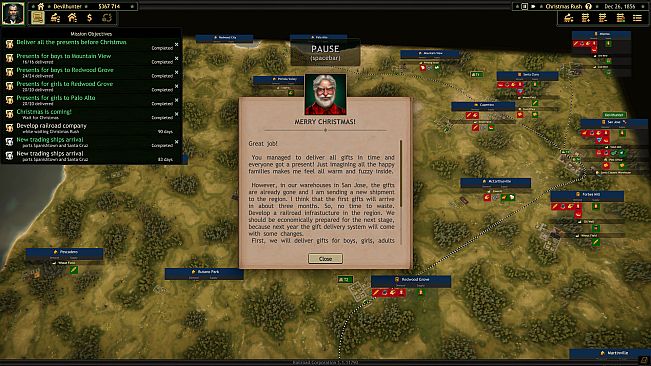 Railroad Corporation - Christmas Rush DLC