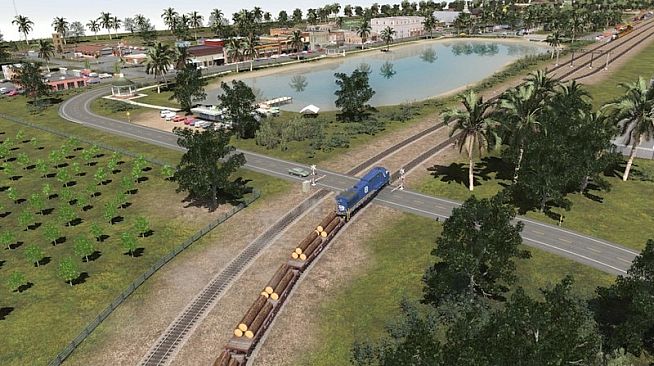 Trainz Plus DLC - Florida Rail Road Museum Model Railroad