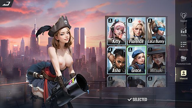 Lust Goddess — Mascot Grace