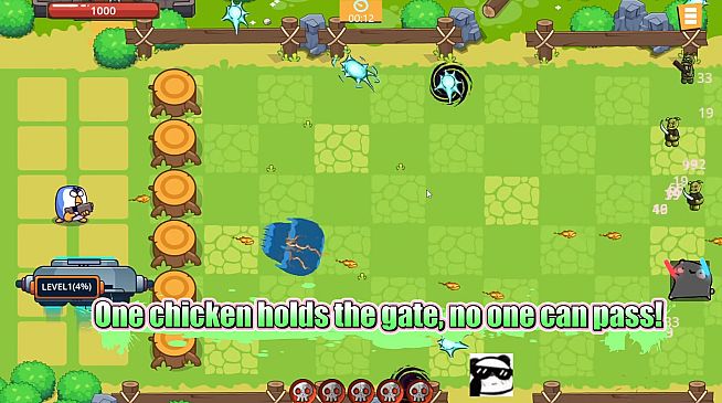 Chicken Defense War - Tower Defense