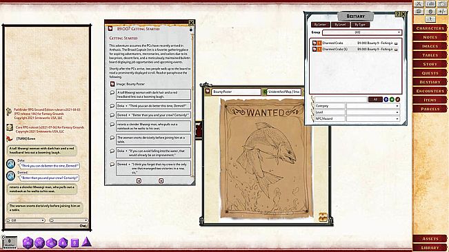 Fantasy Grounds - Pathfinder 2 RPG - Pathfinder Bounty #9: Fishing in Anthusis