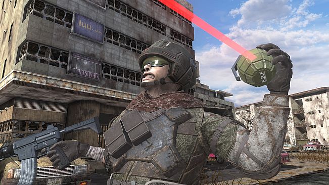 EARTH DEFENSE FORCE 6 - Ranger Weapons: Aerial Reverser M0