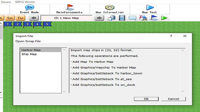 SRPG Studio Ship Material Collection