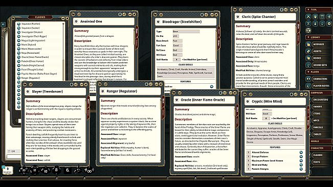 Fantasy Grounds - Book of Heroic Races: Advanced Compendium